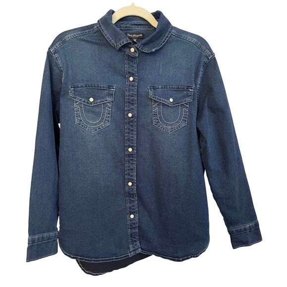 True Religion Georgia Denim Shirt - Picture 2 of 9